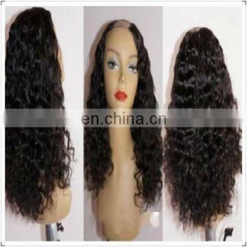 alibaba express virgin human hair wig u-part wig lace front virgin brazilian human hair wig