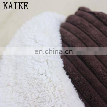 100%polyester Cheap Polar Fleece Flannel Lamb Baby Heated Mink Blanket Spain photo-3