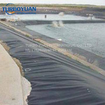 best project hdpe pond liner / polyethylene composite geomembrane for shrimp pond