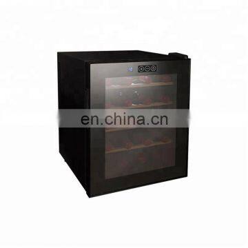 Commercial 1 Doors  LED Red Wine Display Fridge Wine Display Cooler With Lock