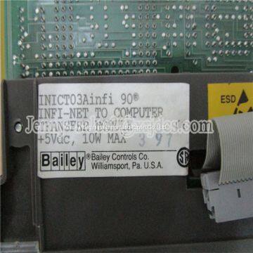 Hot Sale New In Stock BAILEY INICT03A PLC DCS photo-2