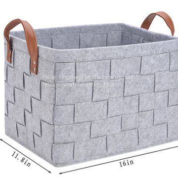 China factory products home Felt Storage Basket