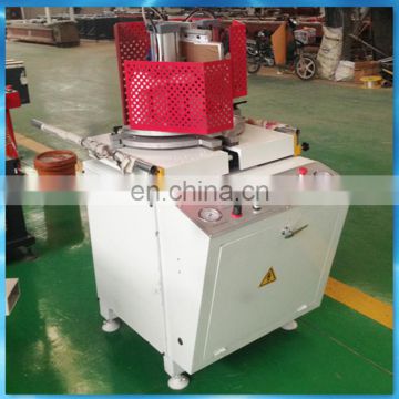 Any angle weld plastic window and door fabricating machine