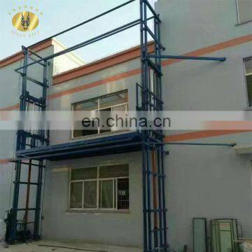 7LSJD Shandong SevenLift Hydraulic Over Travel One Floor Manual Large Residential 1 Story Elevators Lift Table