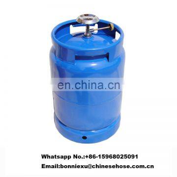 JG 10kg 23L Empty Gas Steel Cylinder With Camping Burner