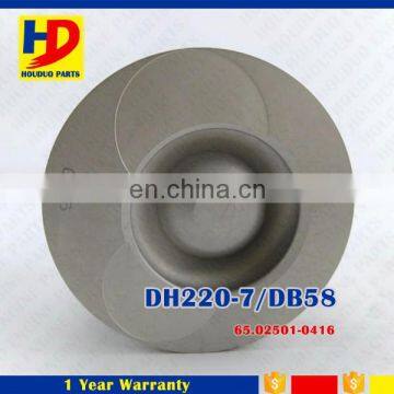 DH220-7 DH220-5 Piston Engine Parts DB58 Piston 102mm Price 65.02501-0416