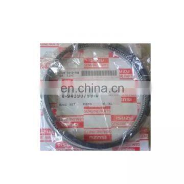 Original Quality Wholesale 8-94390799-0 8943907990 8-94390-799-0 4HH1 6HH1 Piston Ring Set For Isuzu