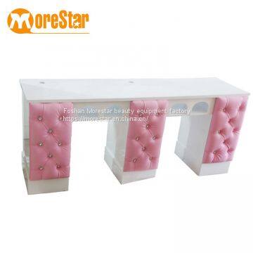 North european style nail salon furniture hot sale nail table manicure table