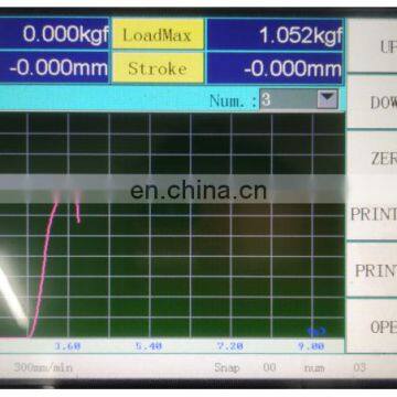 Single Column Universal Tensile Testing Machine for Button Strength 90 Degree Peel Adhesion Test Peel Force Tester photo-5