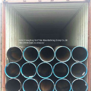 ERW carbon steel pipes ASTM A53 Carbon steel pipes DN450 457.2mm x 6.35mm