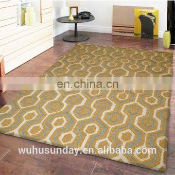 INDOOR/OUTDOOR HAND HOOKED RUG - 20156 BEIGE