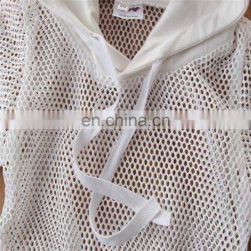 Girls' Hooded Mesh Blouse and Suspenders Matching Trousers 3 Piece Girl Boutique Summer Suit photo-2