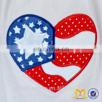 2019 Valentines Heart Shape Cotton Kid Dress Pillowcase Hand Embroidery Designs for Baby Dress Baby Dress Pictures photo-4