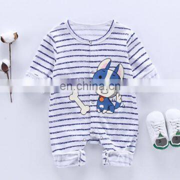 Top Quality Summer Customized 100% Cotton Baby Clothes Romper photo-2