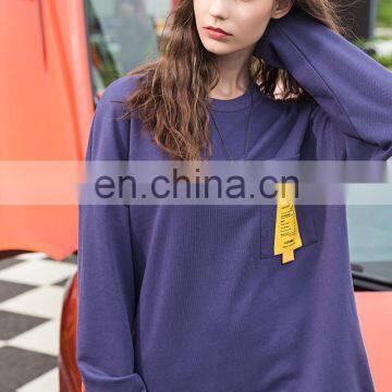 Autumn Korean Tide Hedging Print Men's Clothing Top Casual Loose Couple's Hip Hop Sweatshirt