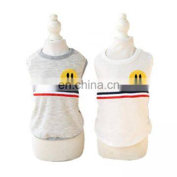 Bulk dog clothes summer dog t shirt manufacturers