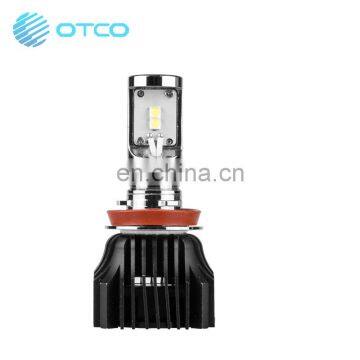 6V led headlights H8 headlight auto front bulbs 20W 8800 lumen lighting automobiles headlamp