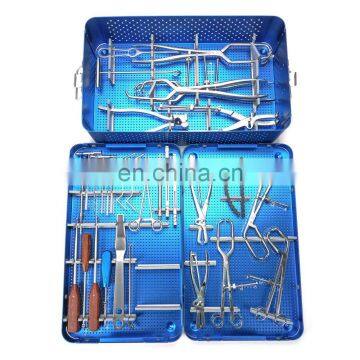 Factory Price Orthopedic Surgical CE Trauma Instruments Pelvic Reconstruction Plate Instrument Set for Pelvic Surgery