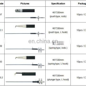 Sliding Type Monopolar Electrode With Suction Irrigation Diam 5mm Length 330mm Laparoscopic Surgical Instruments photo-5