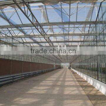 Fans and Evaporative cooling pad for greenhouse/pautry