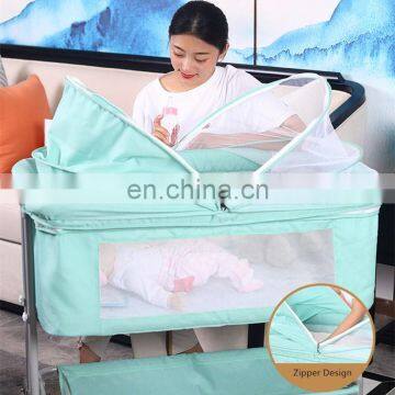 Hot Sale Baby Crib Swing Foldable Bedside Sleeper photo-6
