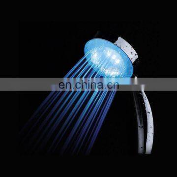 85mm LED Handheld Colorful Shower Head With Temperature Control