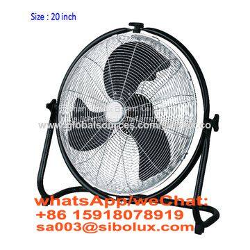 20 inch electric high velocity floor fan with 3 speeds/20inch electric floor fan