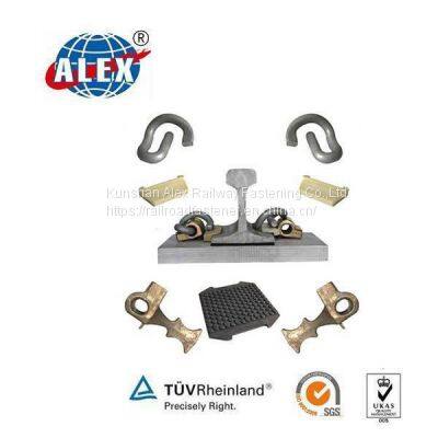 Elastic Rail Seat Pad Under Track With E Clip Fastening Set for Concrete Sleeper at Insulated Joints photo-4