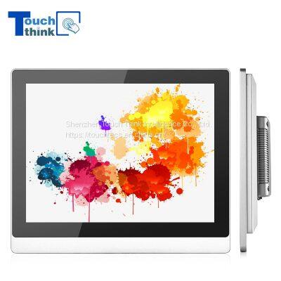 Multi Touch Capacitive Touch Screen Monitor Waterproof 17 Inch