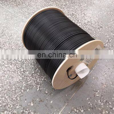 1core OFC FTTH Flat Type G.657A FRP Support Strand Wire 7x0.44mm FTTH Outdoor Drop Cable photo-3