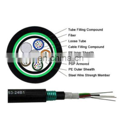 Direct Burial Fiber Optic Gyta53 Singlemode G655 G652d Types 2 4 8 12 16 24 32 Core Multi Mode Gpon Optical Fiber Cable Roll photo-3