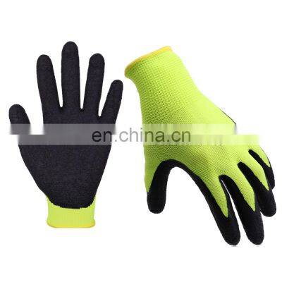 HANDLANDY Cheap Children OEM yellow garden working kids gloves nitrile