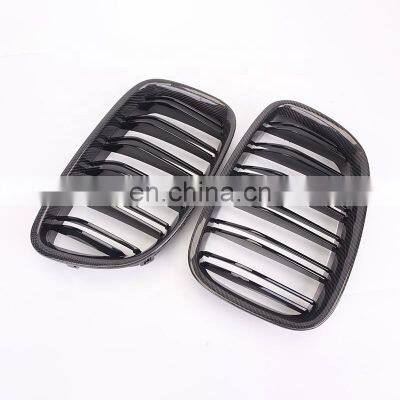 Carbon Fiber M Type Front Bumper Grille for BMW 5 Series F07 High Quality Auto Parts for BMW GT Double Line 2009-2019 photo-4