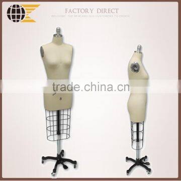 adjustable dress form torso mannequin LDF-08 with Collapsible Shoulders