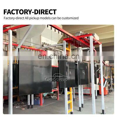 4x4 Pick Up Lightweight Steel Pickup Truck Canopy Topper Camper for Toyota Hilux Ford Ranger F150 Dmax