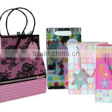 2015 new style mini paper gift bags wholesale