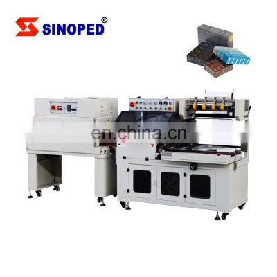 New Condition And Food Application Cling Film Wrapping Machine automatic Liner Type Bottle Film Shrink Wrapping Machine