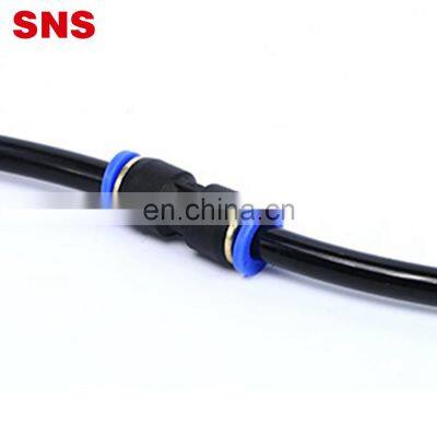 SNS SPU Series Push to Connect Plastic Quick Fitting Union Straight Pneumatic Air Tube Hose Connector photo-5