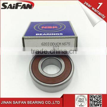 NSK 6203dul1 Bearing 6203 Ball Bearing 17*40*12