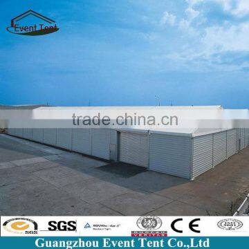 guangzhou factory Insulated warehouse tent building, outdoor storage shed with sandwich panel