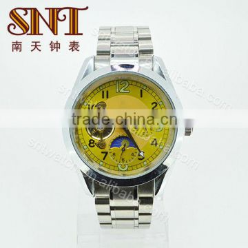 New fashion water resistant watch automatic watch men