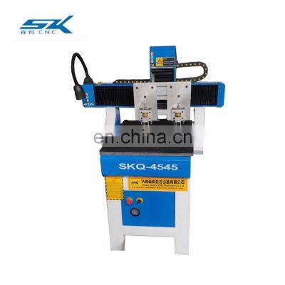 Single Head Double Heads Small Mini Convex Glass Design CNC Mirror Cutting Machine for Sale Size Customized