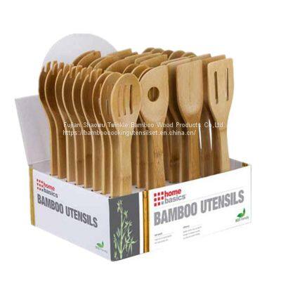 Bamboo Cooking Utensil Set Original kitchen utensils set wholesale Quality cooking tools