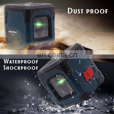 Mini 2 Lines Self-leveling Cross Lines Green Beam Laser Level Surveying Tool With Measuring Range 50ft Laser Levels photo-3