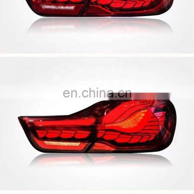 Upgrade dragon scale LED M4 style taillamp taillight rear lamp rear light for BMW 4 series F32 F36 F82 tail lamp 2013-2020