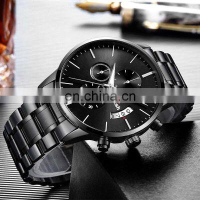 SWISH SW917 Brand Men's Watch Imported Quartz Movement Rolling Date 30M Waterproof Simple Wind Stainless Steel Men Sports Watch photo-5