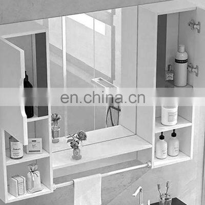 40 Inch Luxurious Bathroom Vanity Cabinet Combo Mirror Cabinet and Faucet Single Sink photo-5