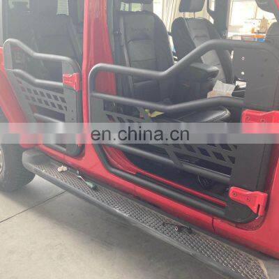 Steel Half Door 4 Doors Front And Rear Half Door With Locks And Side Mirror Covers for Jeep Wrangler JL photo-3