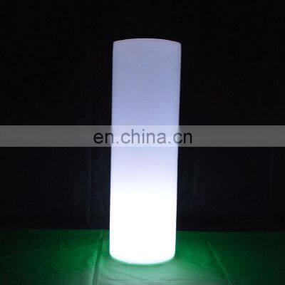 floor lamps white modern /LED outdoor garden light remote control dimmable color changing hotel uplight solar floor lamp