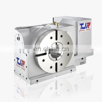 Factory sale high precision pneumatic pressure brake cnc milling machine 4th axis rotary table hydraulic indexing table rotary